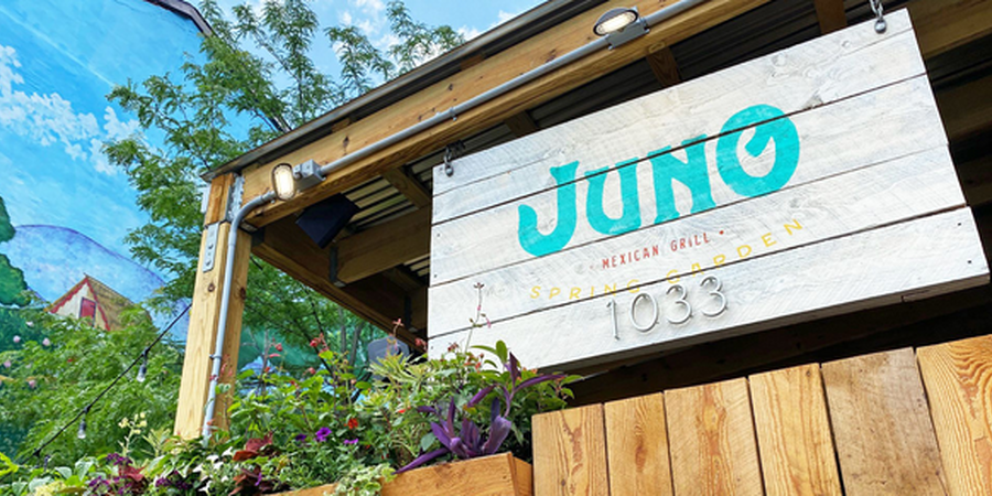 Juno will make its grand debut this Friday in the middle of the Spring Arts District at 1033 Spring Garden Street 