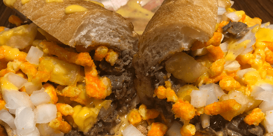 The Gritty Cheesesteak at Joe’s Steaks & Soda Shop