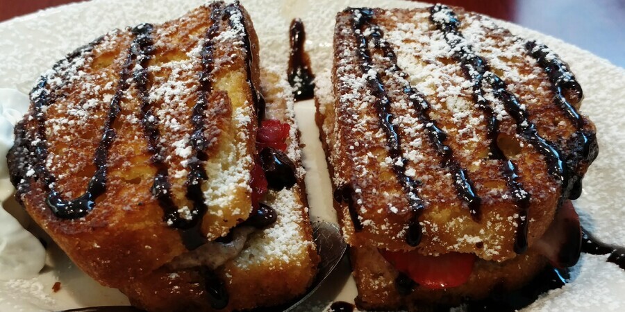 Strawberry Chocolate Grilled Cheese