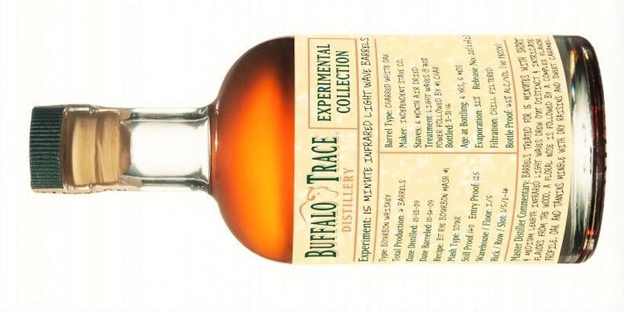 BUFFALO TRACE DISTILLERY RELEASES BOURBON EXPERIMENT USING INFRARED LIGHT WAVES 