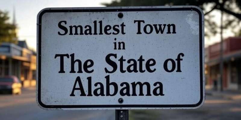 What is The Smallest Town in Alabama State?