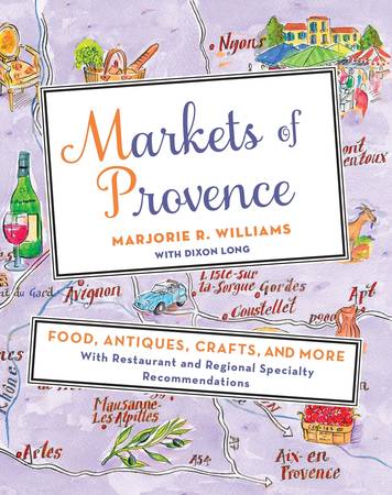 PhillyBite10Doylestown, PA - Listeners will be transported to the South of France when The Alliance Française of Doylestown welcomes Marjorie R. Williams for an illustrated presentation of her newest book Markets of Provence. The lecture will be followed by a book signing. The event, which is open to the public, takes place on Thursday, October 6 from 7pm - 9pm at St. Paul’s Lutheran Church. The event is underwritten by Goût et Voyage, LLC and Simply Fresh by McCaffreys.