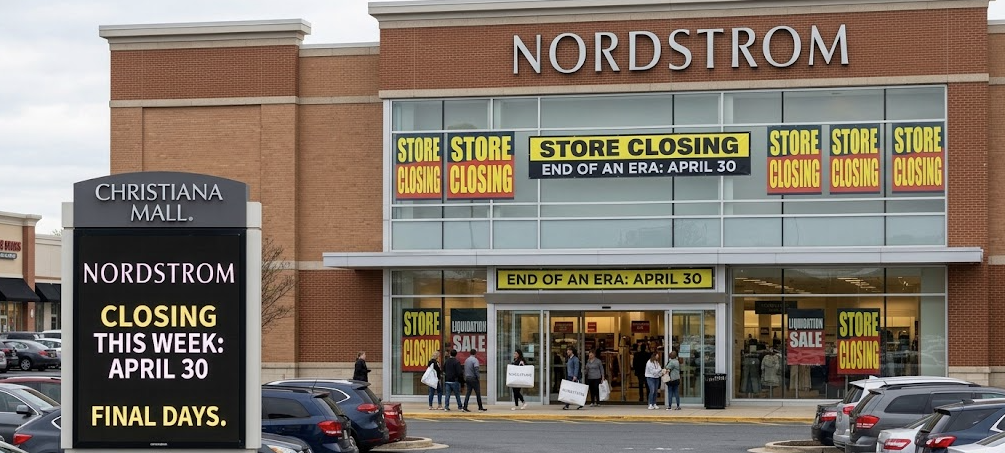 Christiana Mall’s Biggest Anchor to Shut Doors Forever