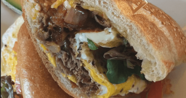 Coffee House Two Best of Brunch Cheesesteaks