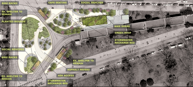 40th Street Trolley Portal Gardens