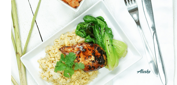 Alaska Airlines Offers Elevated First Class Menus