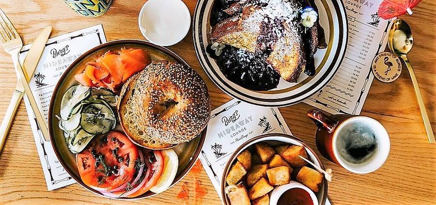 Burg’s Hideaway Lounge Polynesian-Inspired Dishes