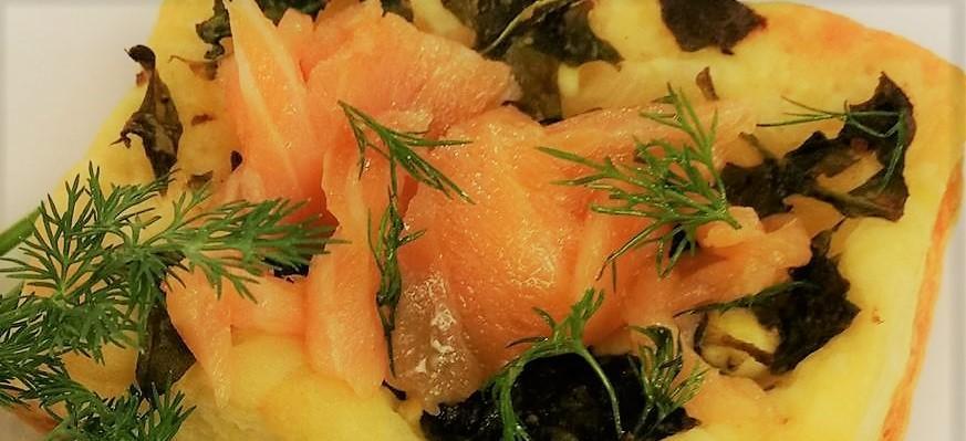 Spinach & Salmon Pastry Recipe - Chef Janet Davis