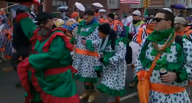 Mummers Take To The South Philly Streets in Protest Parade
