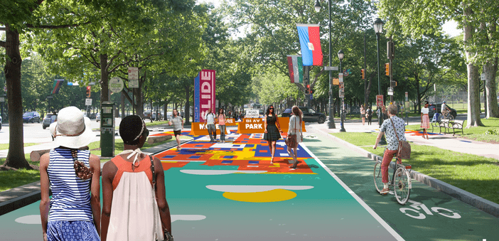 Beer Garden Opens at The Oval On Benjamin Franklin Parkway