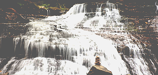 Venango County's Freedom Falls in Pennsylvania