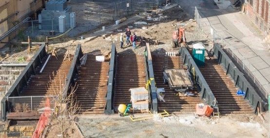 The Rail Park Project, Now Expected to Open in the Spring