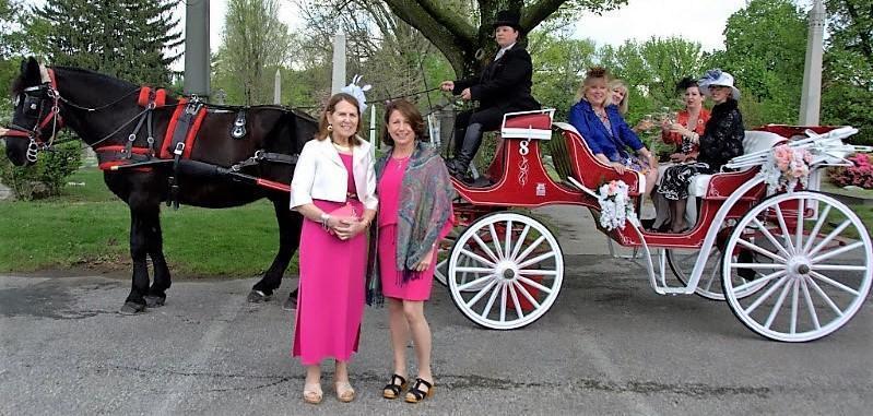 “We are extremely excited to be hosting our Fift h Annual Kentucky Derby event,” says Deborah Cassidy, Director of Sales, Marketing, and Family Services. “It is the premier Derby party in our area; it is a fundraising party not to be missed! Because of their excellent work and dedication to helping children and adults with disabilities, we chose Hope Springs Equestrian Therapy as the benefactor of the proceeds raised by our Derby event. What better way to raise money for this inspiring organization than a Derby Party!”