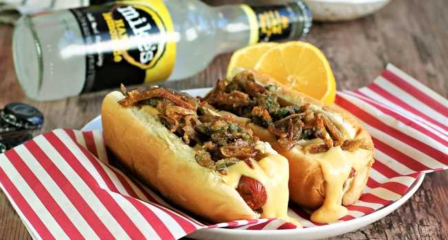 Philly's Mike’s Hard Lemonade Cheese Dog