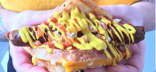Grilled Cheese Hot Dogs The Perfect Snack