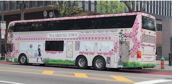 Discover The Tea Around Town Bus in Philadelphia