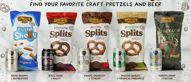 Tröegs Brewing and Unique Snacks Have teamed Up 