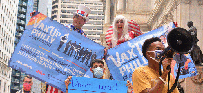 Vax Up Philly Parade