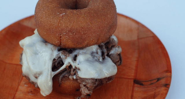 Joe's Steaks Cheesesteak Donut
