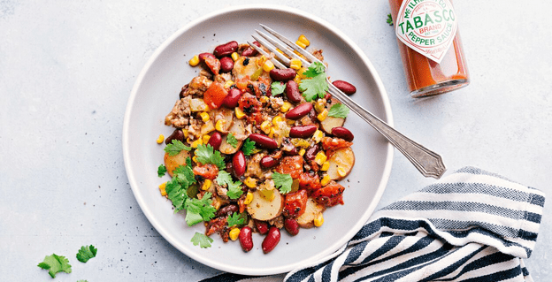 Crockpot Cowboy Tabasco Casserole