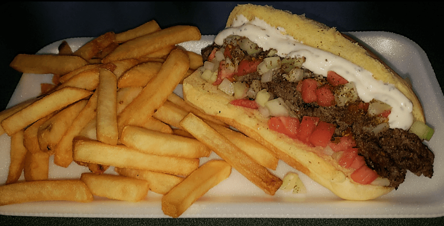 Philly's Lebanese Kafta Dog and Middle Eastern Hamburger