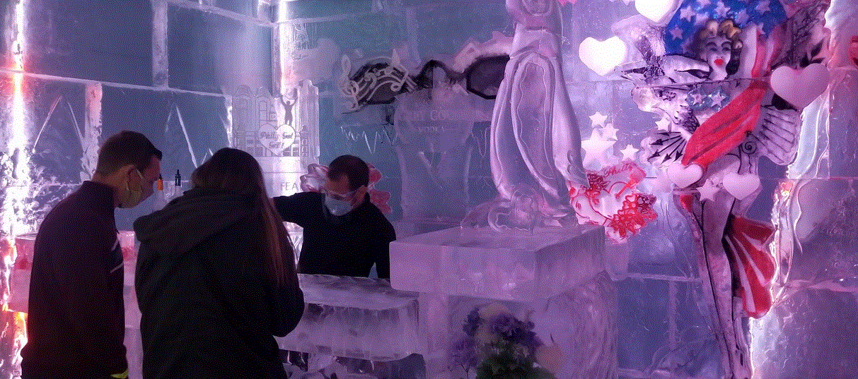 Philadelphia's Ice Bar at the Concourse Dance Club
