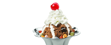 Friendly’s Nor’Easter Pothole Ice Cream