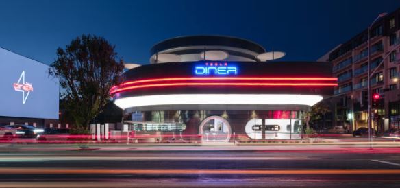 Inside the Innovative Tesla Diner in Los Angeles