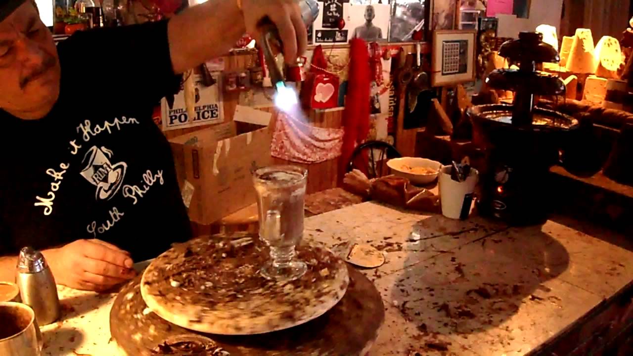 The Volcano Hot Chocolate at Rim Cafe 