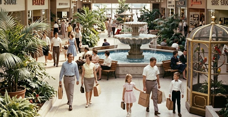 A Look Back at the Very First Shopping Mall in New Jersey
