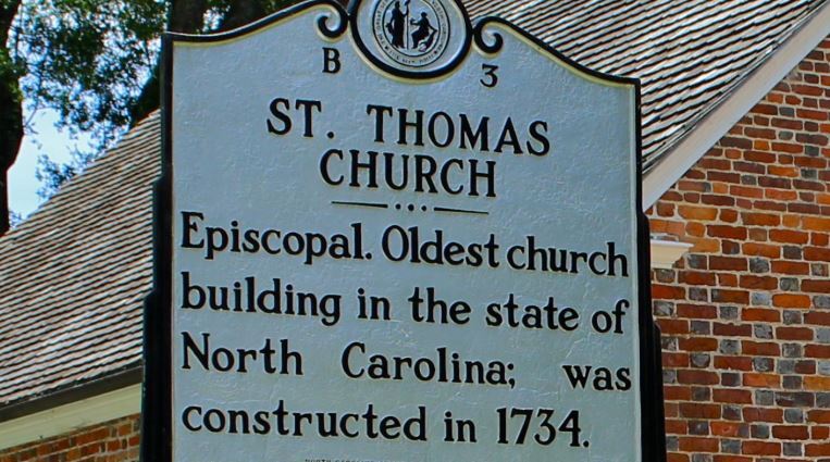What is The Oldest Church in The State of North Carolina?