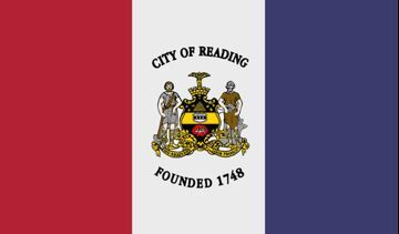 Reading City Flag PA