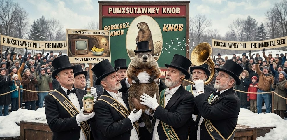 The Bizarre "Secret Society" Behind PA’s Most Famous Groundhog