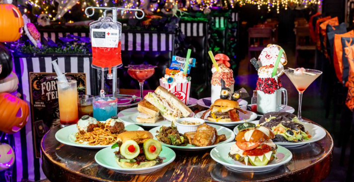 Craftsman Row Saloon Goes Spooky