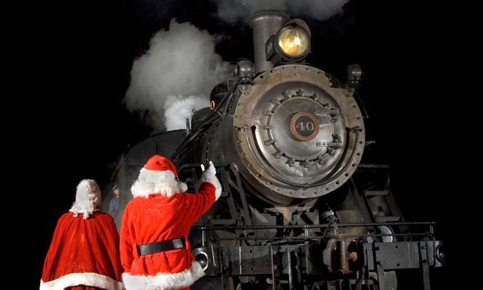North Pole Express Train Ride at New Hope & Ivyland Railroad 