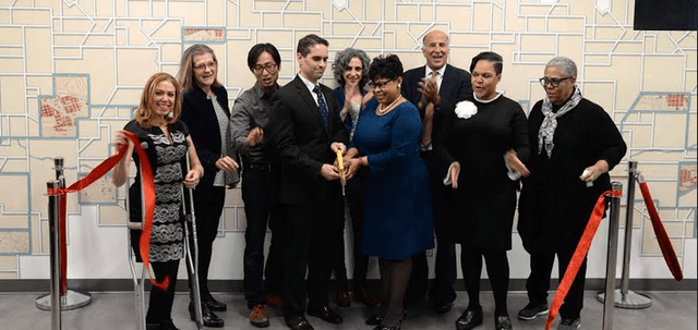  City of Philadelphia ribbon-cutting ceremony at 548 Spring Garden St. in Northern Liberties