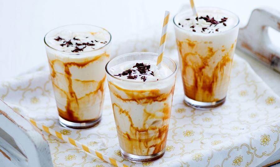 Samoas Caramel & Coconut Milk Shakes