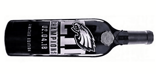 Former Eagles Players to Sign Bottles of World Champions Red Wine in Philadelphia 