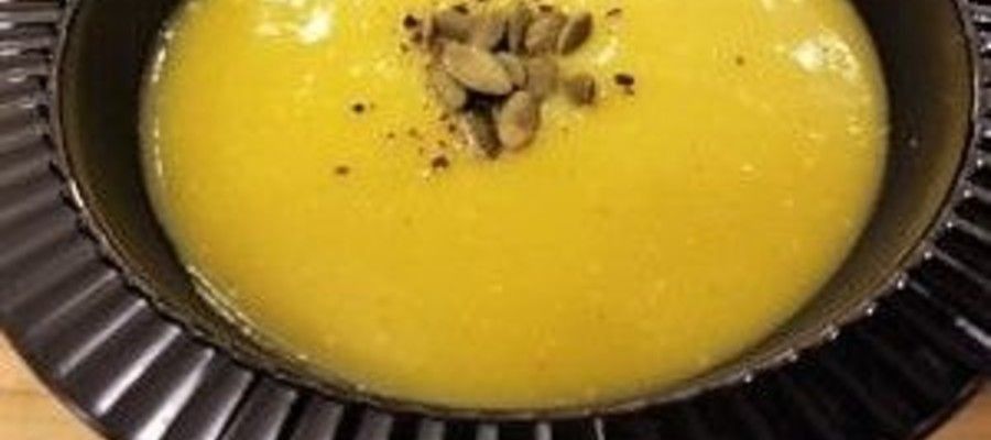 Winter Squash & Pepper Soup - Seasonal Recipe