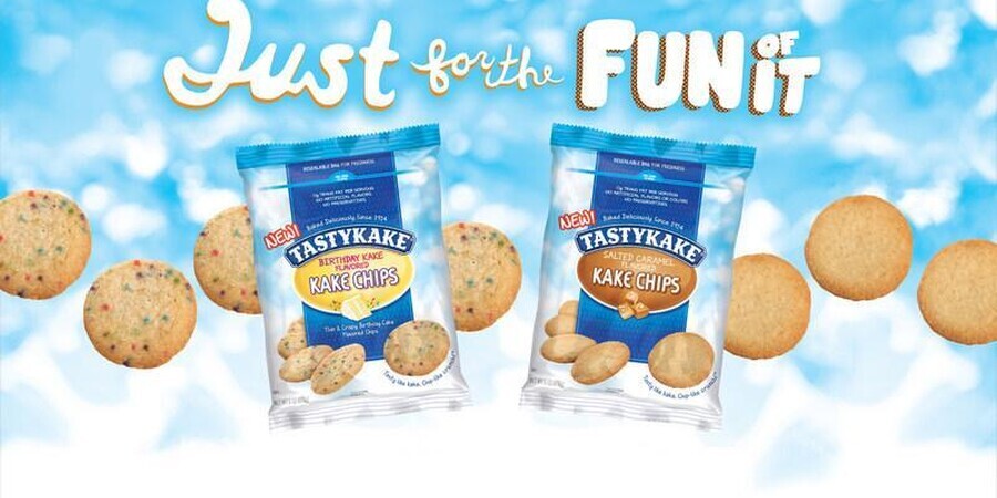 Snack cake brand Tastykake is thrilled to introduce Kake Chips, a new product that combines the crunch of a chip with the sweetness of cake
