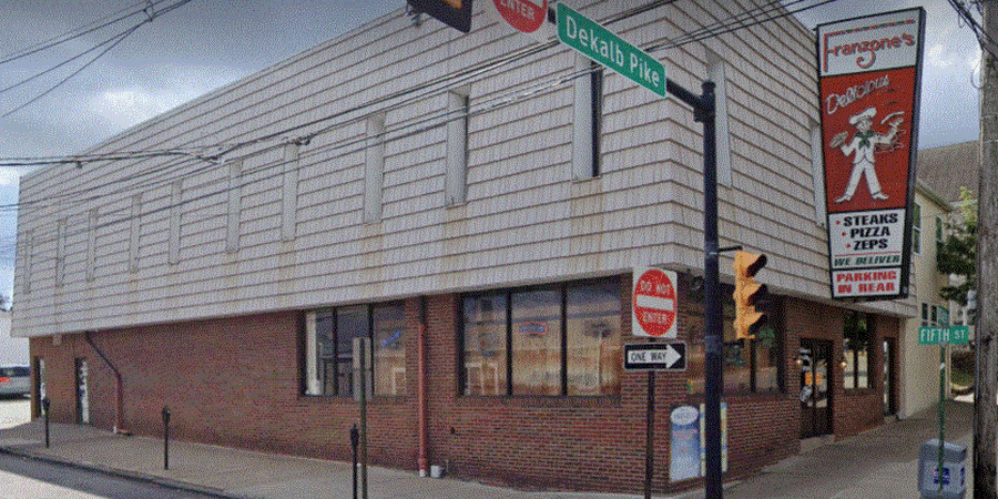 Franzone's Pizzeria's DeJohn Cheesesteak in Bridgeport