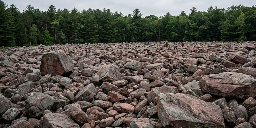 The 16-Acre "Sea of Rocks" in Carbon County