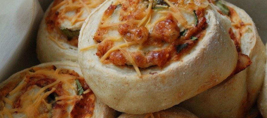 Savory Pizza Scrolls Recipe