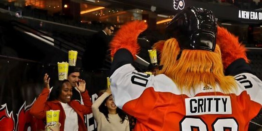 Gritty’s Chaos Corner at the Wells Fargo Center