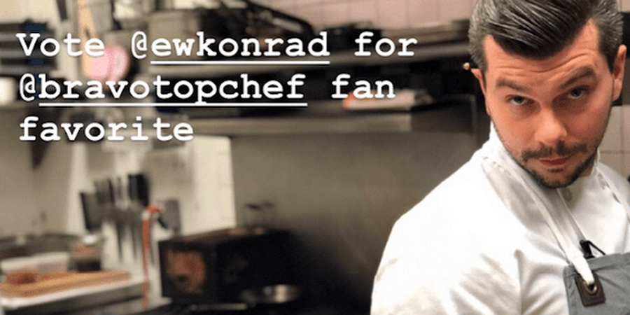 Vote for Philadelphia's Bravo's Top Chef Eddie Konrad 