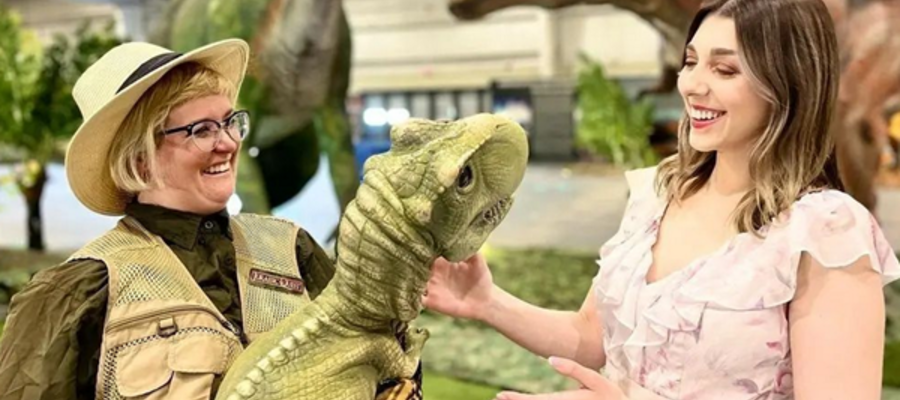 Dinosaurs Invade The Pennsylvania Convention Center