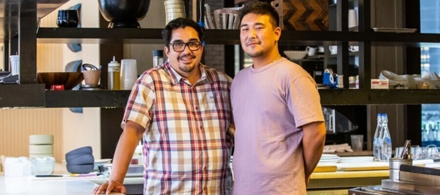 Chef Alex Yoon at Chef in Residency at Volver
