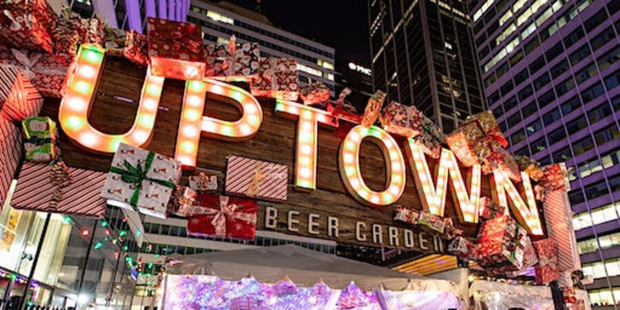 Uptown Express: Philly's Largest Christmas Pop-up Bar