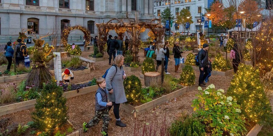 America’s Garden Capital Maze Dilworth Plaza