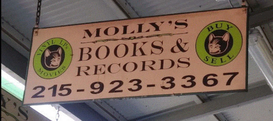 Molly's Books & Records in the Italian Market in Philadelphia